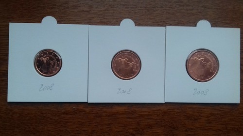 Chypre 2008 pièces neuves - chypre,