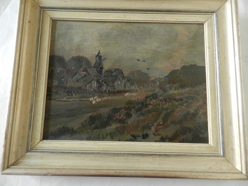 Tableau peinture huile - à, l'huile