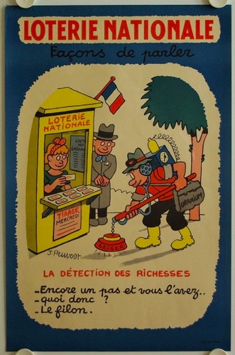 Affiche loterie nationale - affiche,