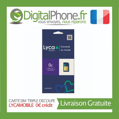Carte sim lycamobile - sim,