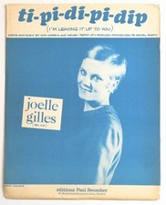 Partition vintage sheet music