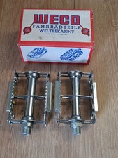 Paire de pédales plateforme WECO 391 "Rat Trap" 90 × 60 mm vintage VTT BMX