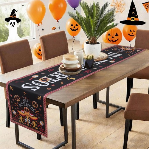 Nappe crâne halloween - nappe,