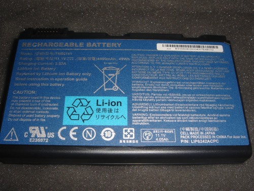 Batterie origine acer - d'origine,