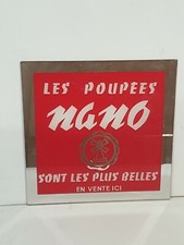 Convert Poupon Celluloïd Miroir Publicitaire Nano Poupee moulin