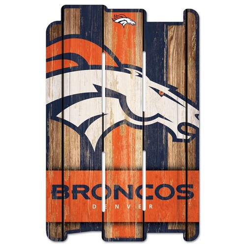 Nfl denver broncos plank - plank, fence