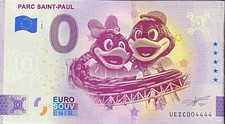 BILLET 0 EURO PARC SAINT PAUL   FRANCE  2023 NUMERO 4444