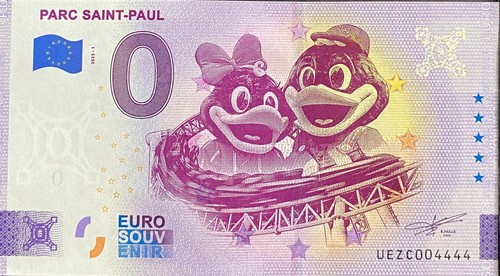 Billet euro parc saint - billet, 0