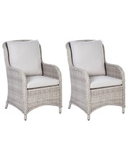 Lot de 2 Fauteuils de Jardin