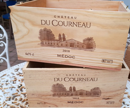 Caisses vin bois - caisses, en