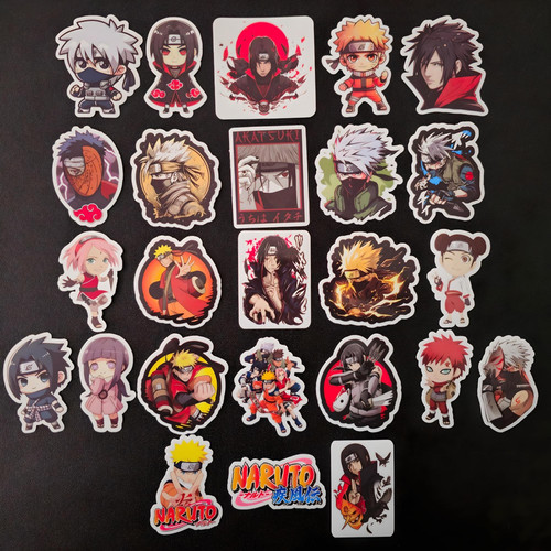 Naruto anime inspired stickers - naruto,