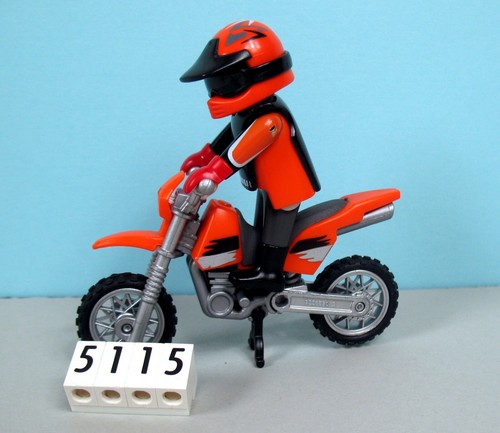 Playmobil réf 5115 moto - playmobil,