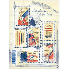 FEUILLET N°F5098 "PLUMES