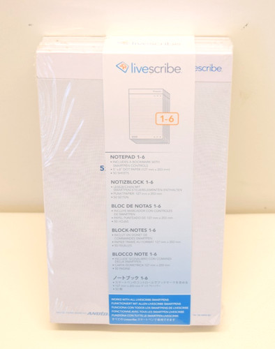 Livescribe notepad dot - livescribe,