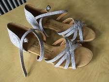 Chaussures Danse Salon International Argentees Neuves 37