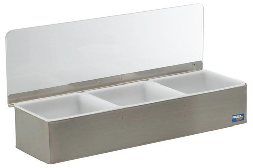 Bac condiments inox 6 - bac,