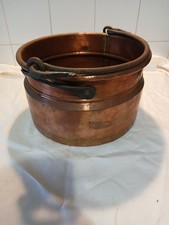 Cuivre ancien chaudron marmite - ancien,