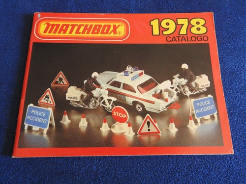 Catalogue matchbox 1978 - catalogue,