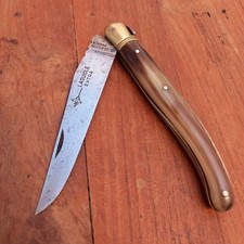 Joli Couteau Régional LAGUIOLE EXTRA G.DAVID Manche en Corne 