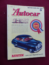 revue  the AUTOCAR / may  1954