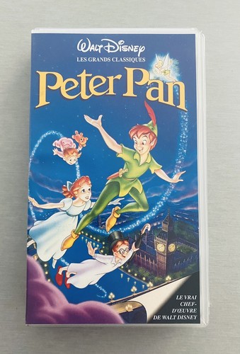 Vhs peter pan - peter, (disney)