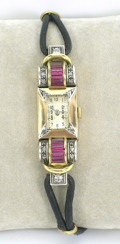 Montre bracelet jaune blanc - montre-bracelet, jaune/blanc