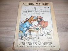 ANCIEN CATALOGUE MAGASIN AU