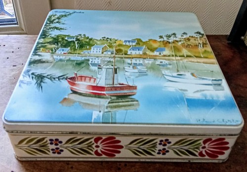 Vintage jolie boîte à - boîte,