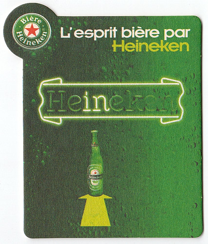 Sous bock heineken l esprit - sous-bock, l'esprit