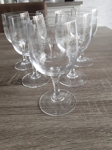 Lot verres a - 6,