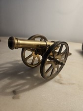 Miniature canon antique bronze