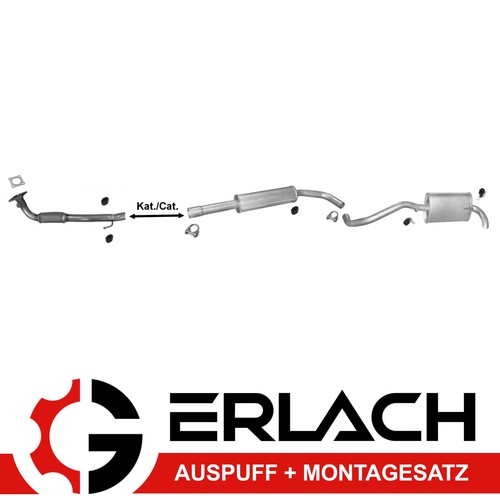 Système échappement pour - d'échappement,