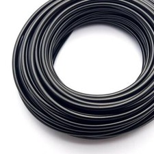 gaine de frein noire vélo cyclomoteur  5mm  longueur 4m50 + 6 embouts