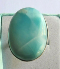 Bague en véritable Larimar