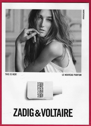 Publicité papier parfum - papier,