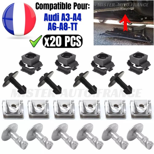 Fixation cache vis - sous, moteur