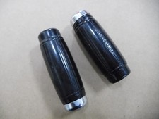 Poignées de guidon de vélo vintage UKAI NOIR (1) 1 paire neuves ancien stock