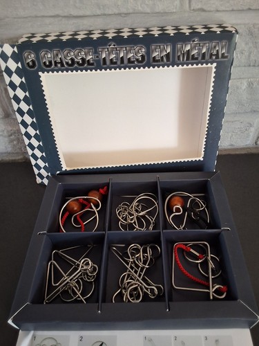 Coffret casse tête - 6, en