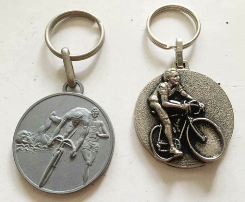 Porte clés course cycliste - clés,