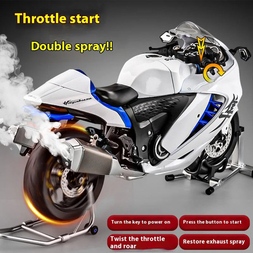 Modèle moto alliage - en,
