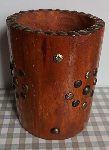 Ancien pot pinceaux - pot, à