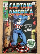 Captain America 125 (VO May.1970 ) Comics Marvel
