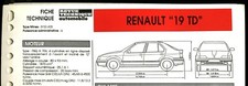 Fiche Technique Automobile