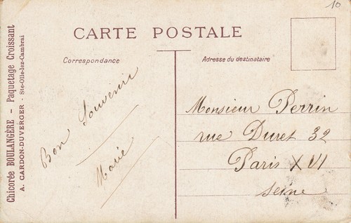 Carte postale ancienne nord - carte,