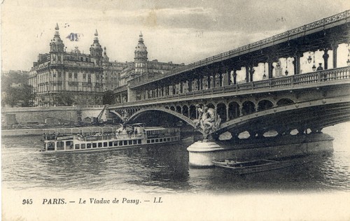 Paris viaduc passy - le,