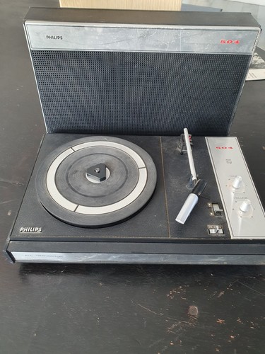 Platine tourne disque philips - tourne,