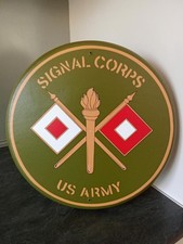 Panneau ww2 signal corps - us,