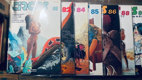 Circus érotique lot bd - circus,