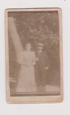 CDV portrait de couple homme