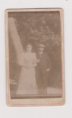 Cdv portrait couple - cdv,